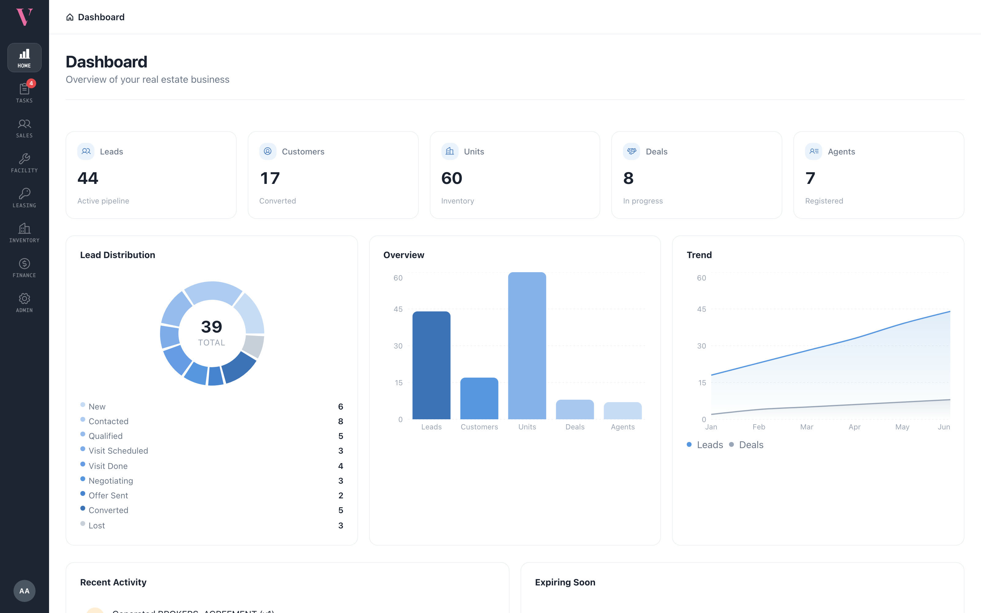 Brokerage Portal - Broker Registration Interface